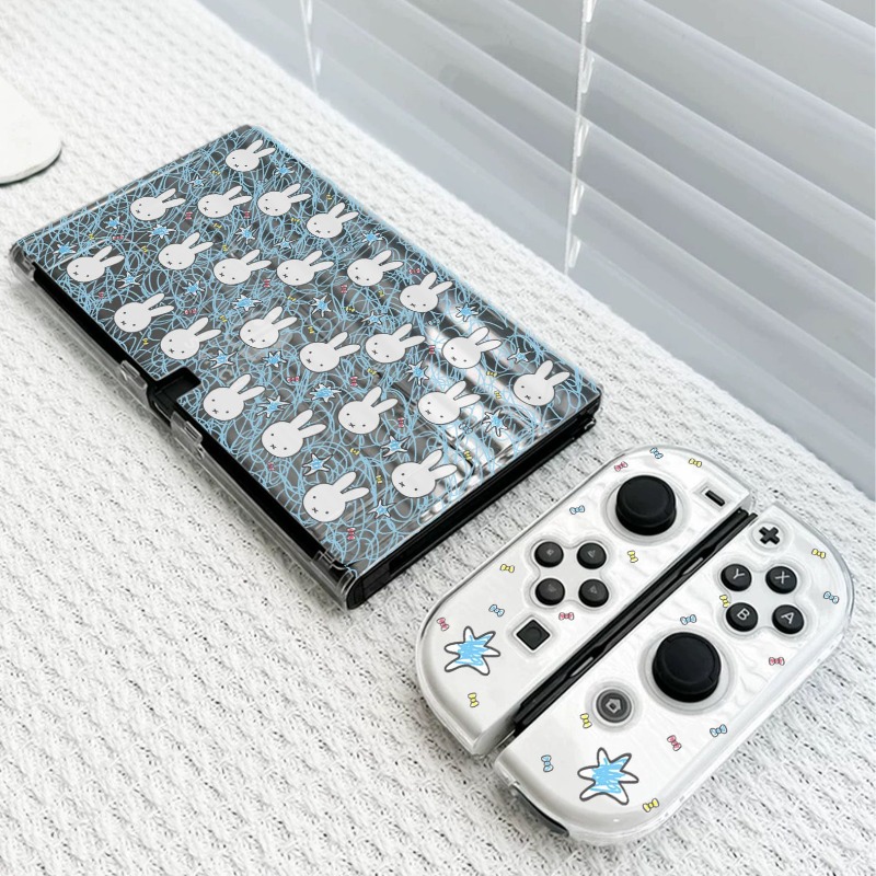 Kawaii Miffy Console Case for  - Gaming Console Tv ulasan dan harga