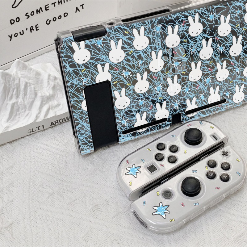 Kawaii Miffy Console Case for  - Gaming Console Tv ulasan dan harga