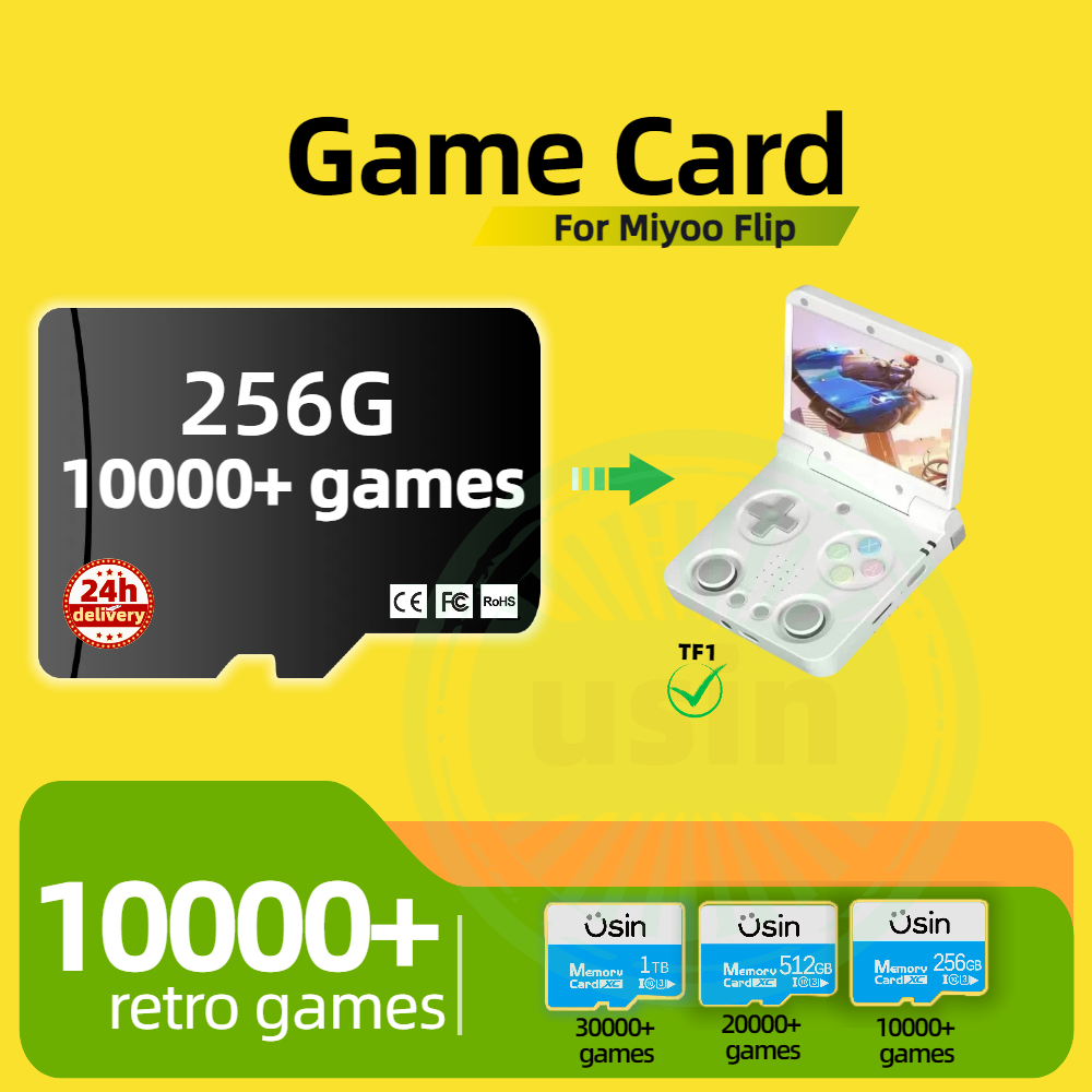 Game Card For Miyoo Flip 30000 - Gaming Console Latest ulasan dan harga
