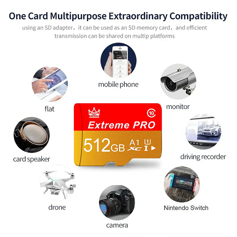Durable Memory Card 512GB Micr - Gaming Console For Phone ulasan dan harga