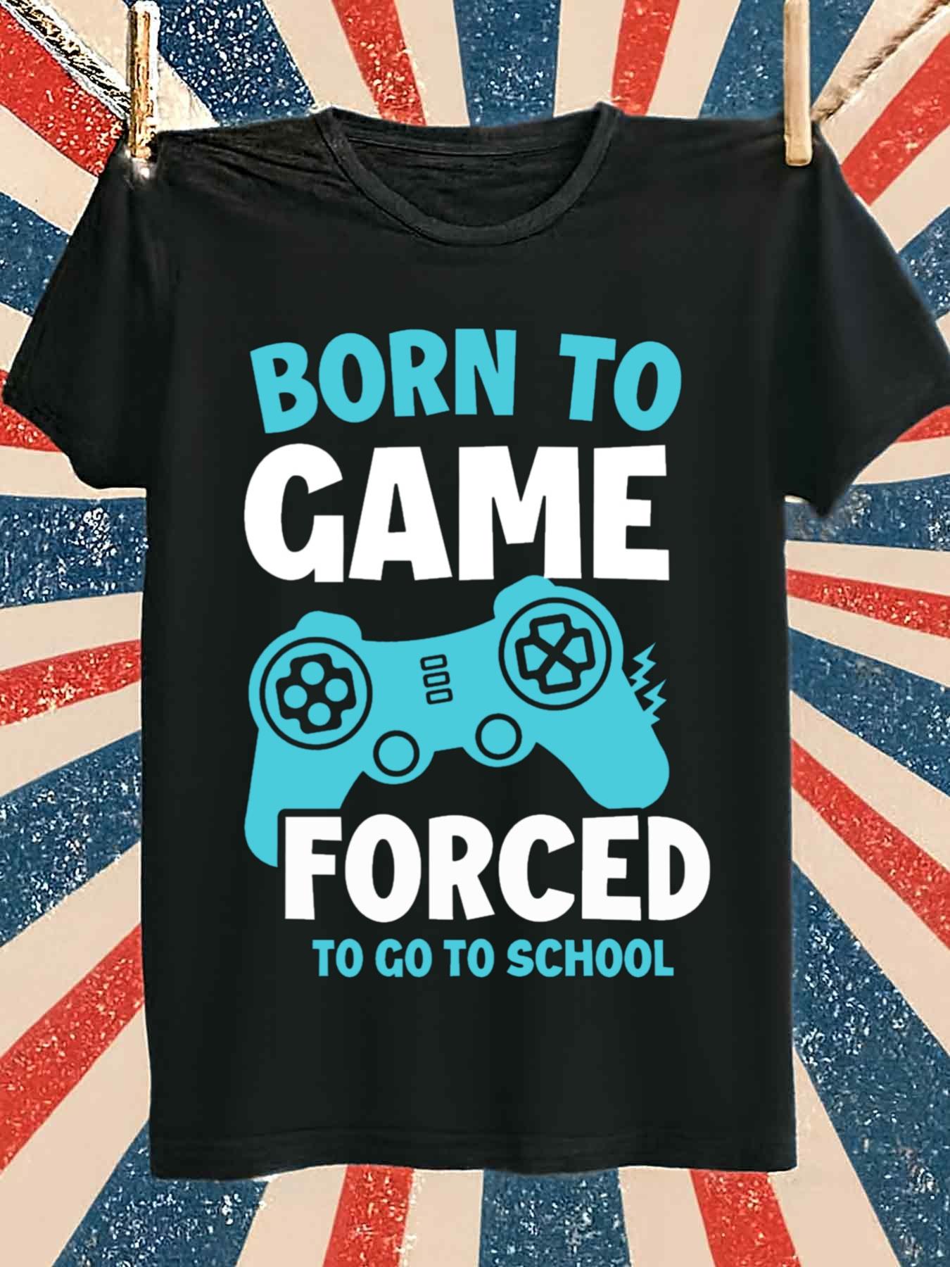 Born to Game Men's Gaming T-Sh - Gaming Console All ulasan dan harga